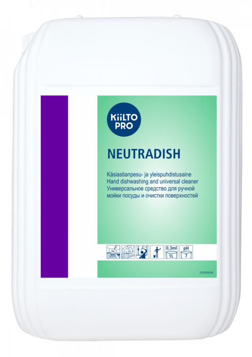 Neutradish нейтральное средство для посуды, KiiltoClean (10 л.)