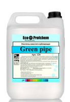 Green pipe низкопенный концентрат для очистки емкостей и трубопроводов от жировых и белковых загрязнений, Eco Profchem