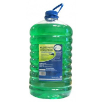 Мыло жидкое с глицерином, VCLEAN (5 л., летняя прохлада, зеленый)