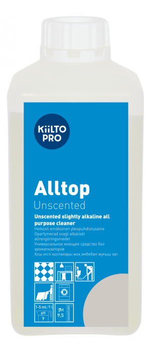 Alltop Unscented слабощелочное универсальное чистящее средство, KiiltoClean (1 л.)