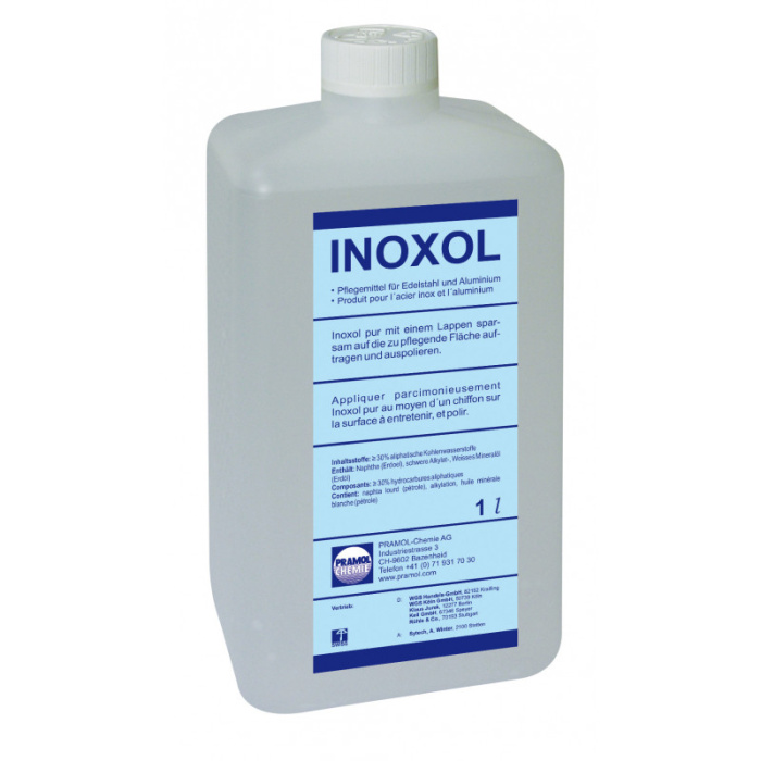 INOXOL, средство для чистки нержавеющей стали и алюминия, Pramol