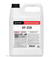 KF-218 phosphoric, сильнокислотный пенный концентрат на основе ортофосфорной кислоты против ржавчины, водного и молочного камня, накипи, извести, Pro-Brite (5 л., 1 шт., Розница)