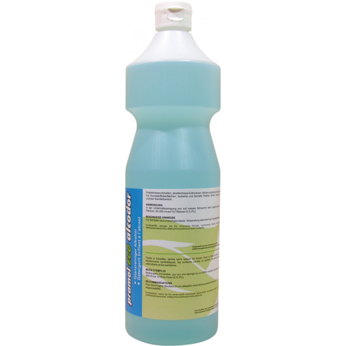ECO-ALCODOR, нейтральный очиститель с содержанием спирта, Pramol