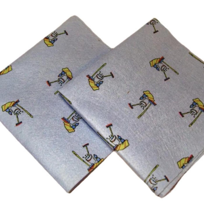 Салфетка универсальная вискозная, 50х50 см., 4шт. КЛИНЕРИСТ