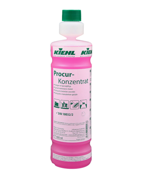 Procur-Konzentrat, средство для чистки и ухода с эффектом защитной пленки, KIEHL (1 л., 1 шт., Розница)