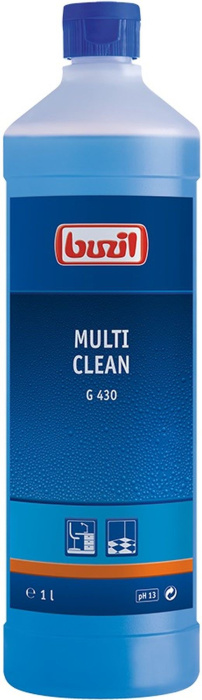 G430 Multi Clean, щелочное чистящее средство с содержанием спирта, Buzil