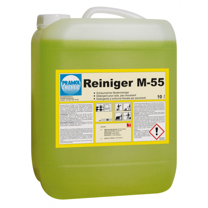 REINIGER M-55, слабощелочной индустриальный очиститель, Pramol