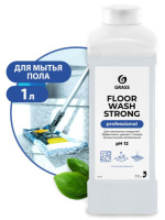 Floor wash strong, щелочное средство для мытья пола, GRASS (1 л., 1 шт., Розница)