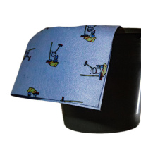 Салфетка универсальная вискозная, 50х50 см., 4шт. КЛИНЕРИСТ