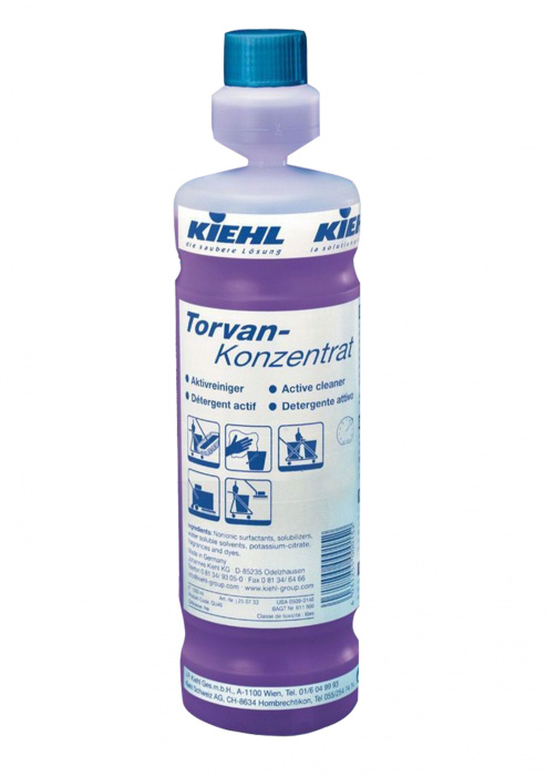 Torvan-Konzentrat, универсальное активное чистящее средство, KIEHL (1 л., 1 шт., Розница)
