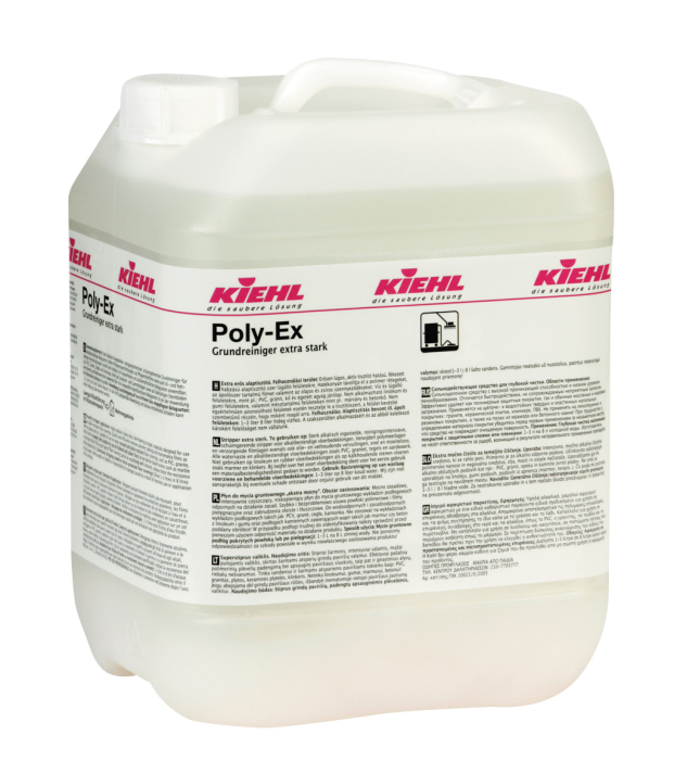 Poly-Ex, средство для глубокой чистки щeлочестойких напольных покрытий, KIEHL