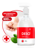 DESO, средство косметическое для рук с антисептическим эффектом, GRASS (500 мл., 1 шт., Розница)