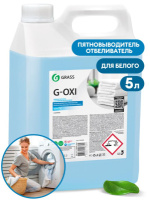 G-Oxi, пятновыводитель-отбеливатель для белых вещей с активным кислородом, GRASS (5 л., 1 шт., Розница)