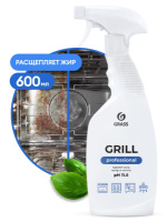 Grill Professional, высокоэффективное щелочное средство для очистки плит, грилей, пароконвектоматов, GRASS (600 мл., 1 шт., Розница)