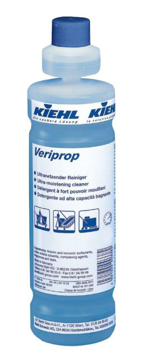 Veriprop, специальное средство для уборки трудносмачиваемых блестящих полов (не оставляет разводов), KIEHL