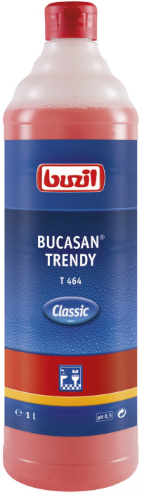 T464 Bucasan Trendy, средство для сантехники на основе амидосульфоновой кислоты, с интенсивным ароматом Buzil