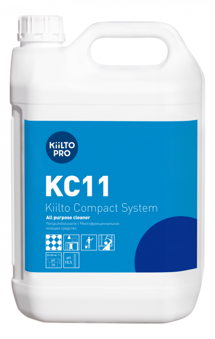 KC11 слабощелочное универсальное чистящее средство, KiiltoClean (5 л.)