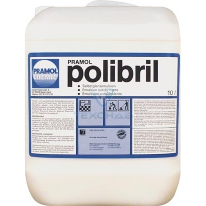 POLIBRIL, эмульсионное покрытие на основе полимеров и восков, Pramol (10 л., 1 шт., Розница)