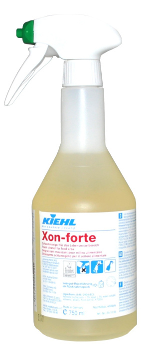 Xon-forte, пенное чистящее средство для печей и грилей, KIEHL (750 мл., 1 шт., Розница)