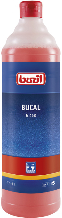 G468 Bucal, средство для чистки сантехники, не содержащее кислоту, Buzil (1 л.)