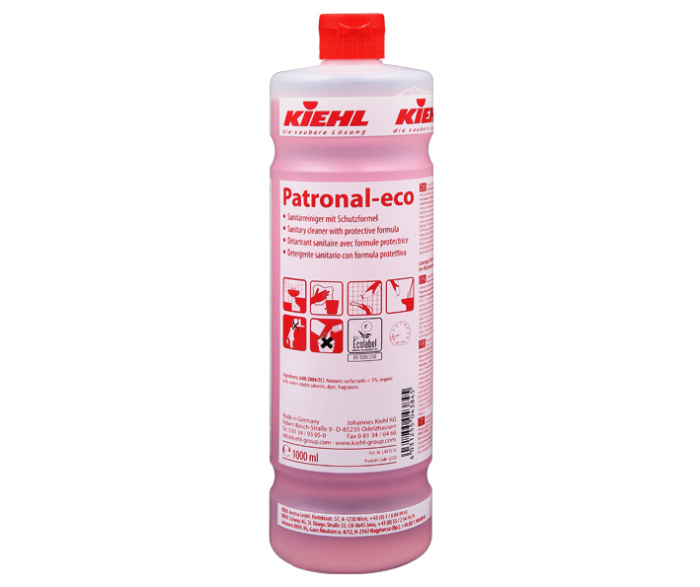 Patronal-eco, чистящее средство с защитным свойством для санитарных помещений, KIEHL (1 л., 1 шт., Розница)