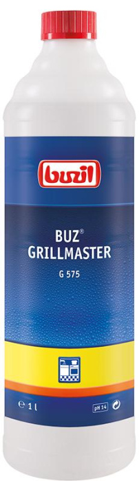 G575 Buz Grillmaster, концентрированное сильнощелочное средство для интенсивной чистки грилей и печей, Buzil